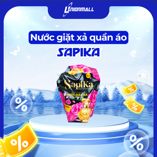 Nước giặt xả SapiKa 2 kg, hương nước hoa