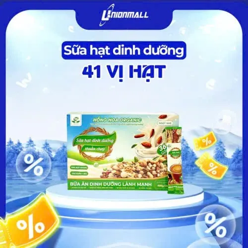 Sữa hạt dinh dưỡng thuần chay 41 vị hạt