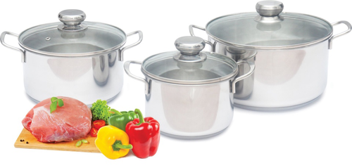 Bộ Nồi Inox 3 Đáy Nanocook