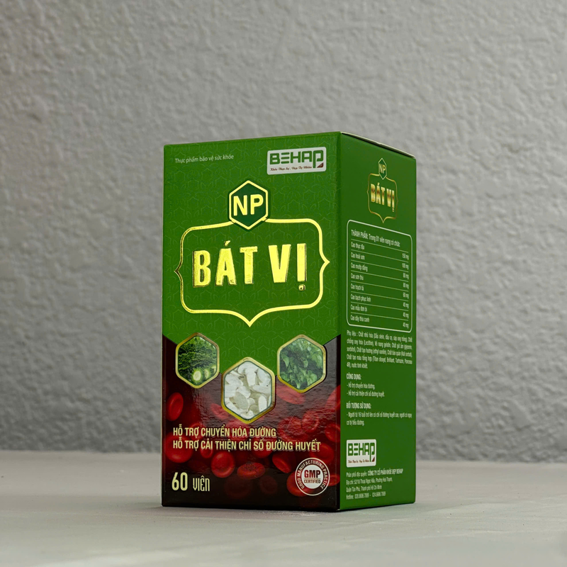 NP Bát Vị - Đường Huyết Ổn Định, Khỏe Cho Người Tiểu Đường