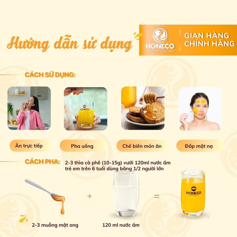 Mật ong nghệ sữa chúa Tacumin 500g