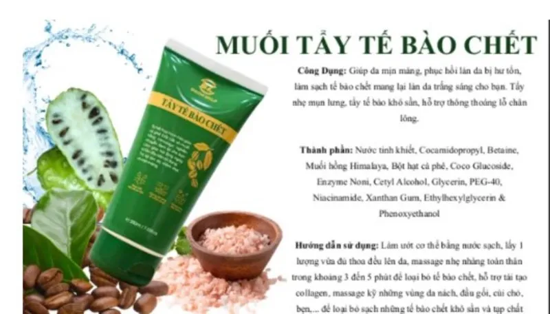 Muối Tẩy tế bào chết enzyme