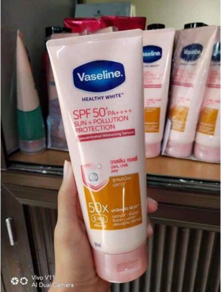 [Nội Địa Thái] Sữa Dưỡng Thể Dưỡng Trắng Da Toàn Thân Vaseline 400ML