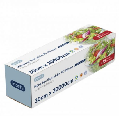 Combo 3 Màng bọc thực phẩm PE Shinsen 30 x 20000