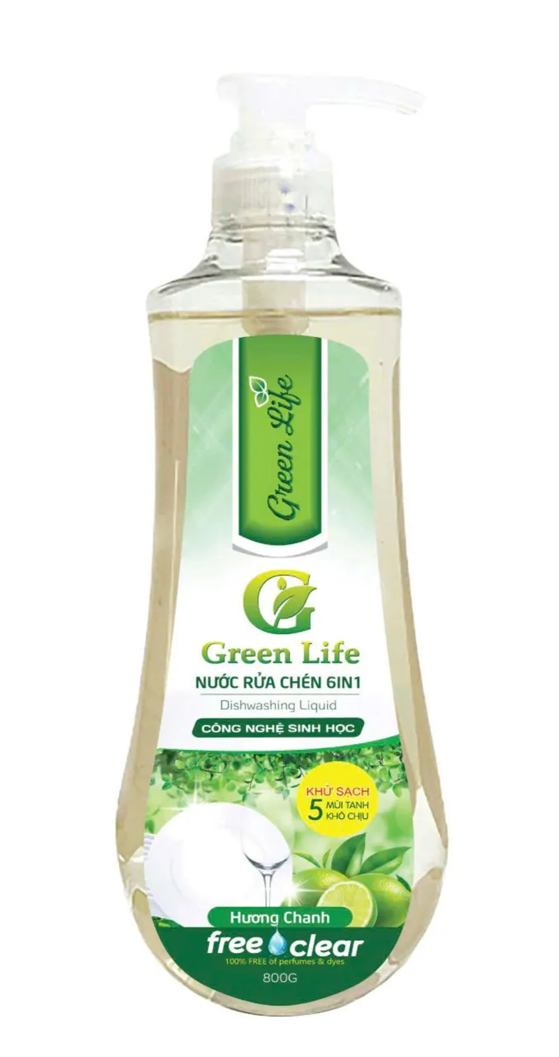 Nước rửa chén hương 800ml Chanh
