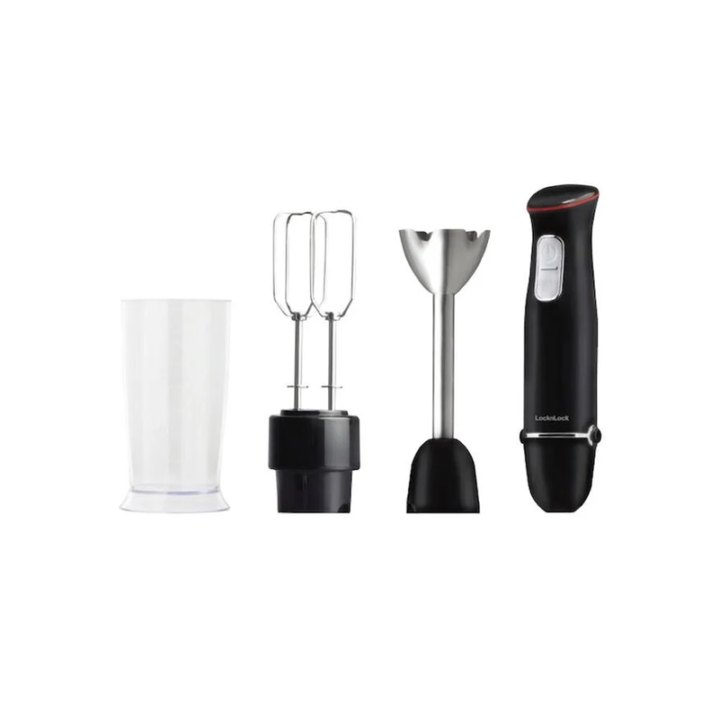 Máy Xay Cầm Tay Đa Năng Multi - Purpose 2 In 1 Hand Blender- Màu Đen - LocknLock - EJM516BLK
