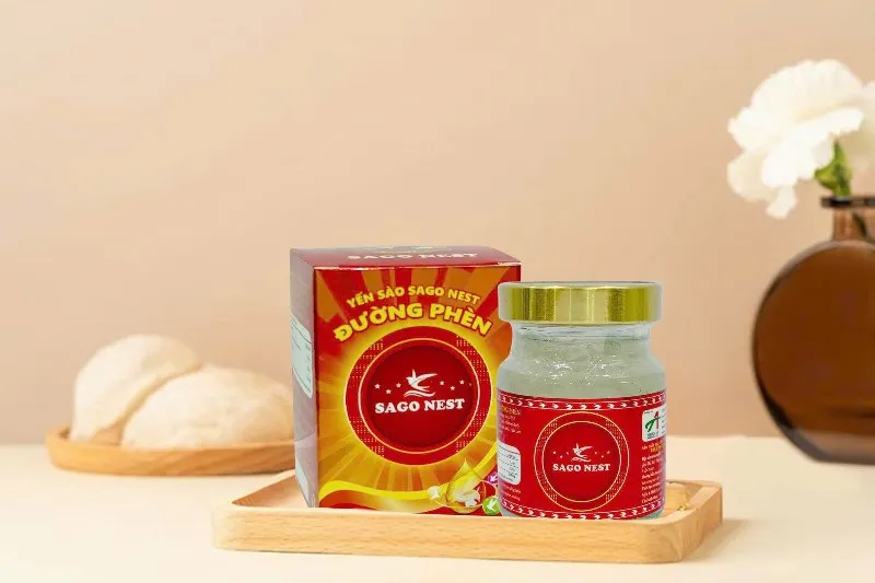 Yến sào SagoNest Đường Phèn - Hộp 1 Lọ