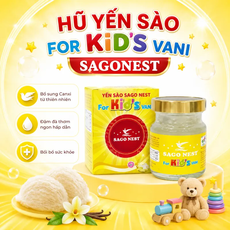 YẾN SÀO SAGONEST FOR KID’S VANI
