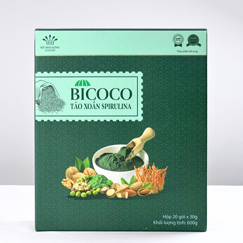 BICOCO Tảo Xoắn - Bữa ăn dinh dưỡng cao cấp