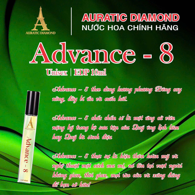 Advance – 8 – Nước Hoa Phương Đông Cay Nồng, Bí Ẩn & Quyến Rũ
