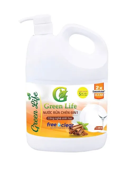 Nước rửa chén hương 1.6L Quế