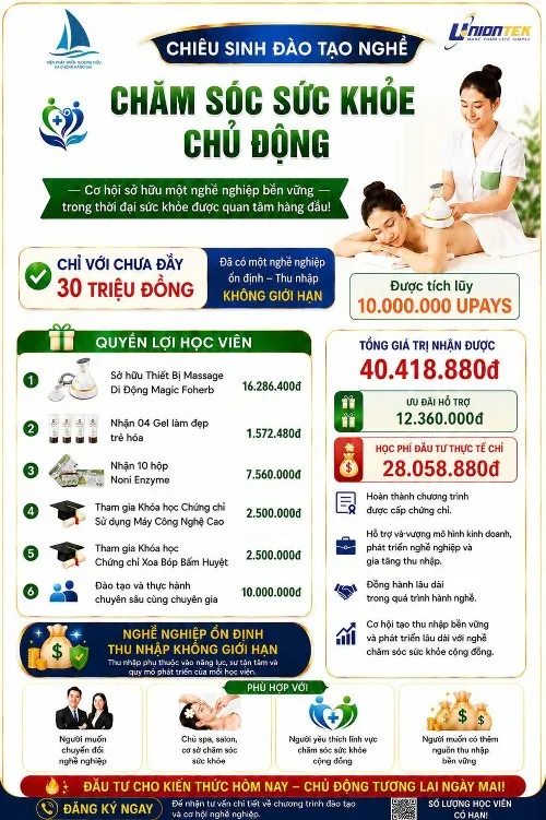 COMBO CHIÊU SINH ĐÀO TẠO NGHỀ