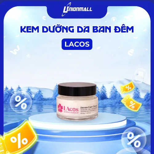 Kem Dưỡng Tái Sinh, Trẻ Hóa Da Ban Đêm LAcos – Derma care Cream (30g)