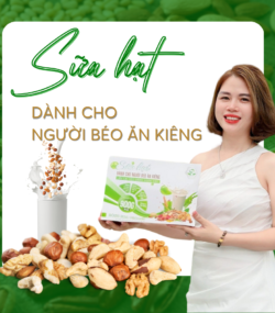 Sữa hạt dành cho Người béo – Ăn kiêng hộp 900gr