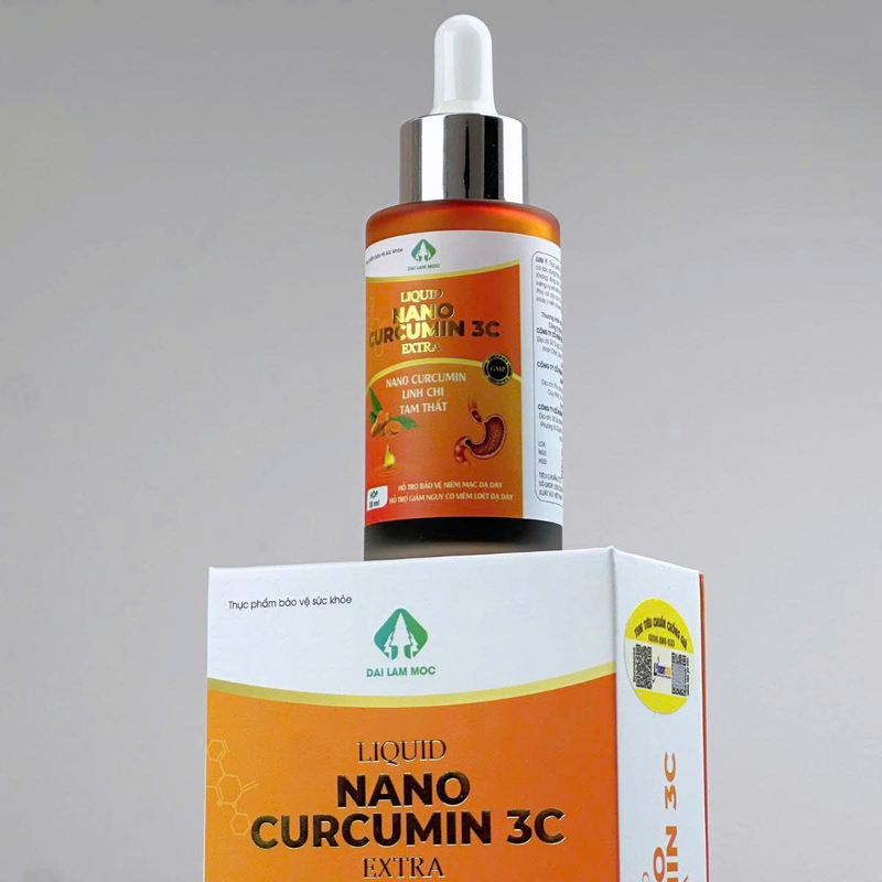 NANO CURCUMIN 3C EXTRA BẢO VỆ DẠ DÀY HỖ TRỢ TIÊU HOÁ