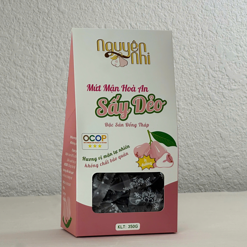 Mận sấy dẻo hộp 350gr ( đặc sản đồng tháp) - 0COP 3 sao
