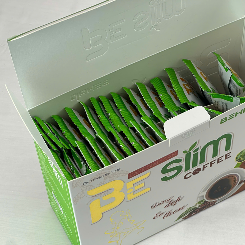 Cà Phê Giảm Cân BE Slim Coffee Hộp 30 Gói 20Gr