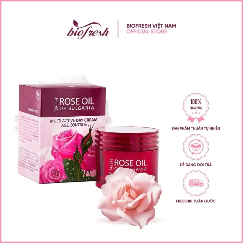 DƯỠNG CHÂT DẦU HOA HỒNG BULGARIA NÂNG CƠ 30ML