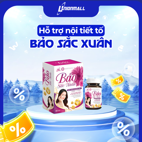 Bảo Sắc Xuân - Cân Bằng Nội Tiết Tố Nữ ( Hộp 40 Viên)