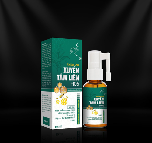 Xịt keo ong xuyên tâm liên H06