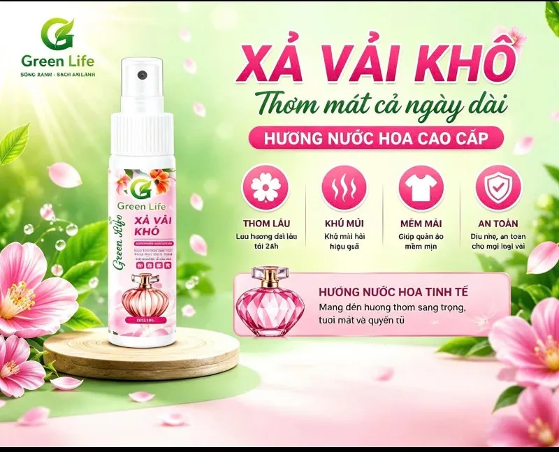 Xả Vải Khô Green Life