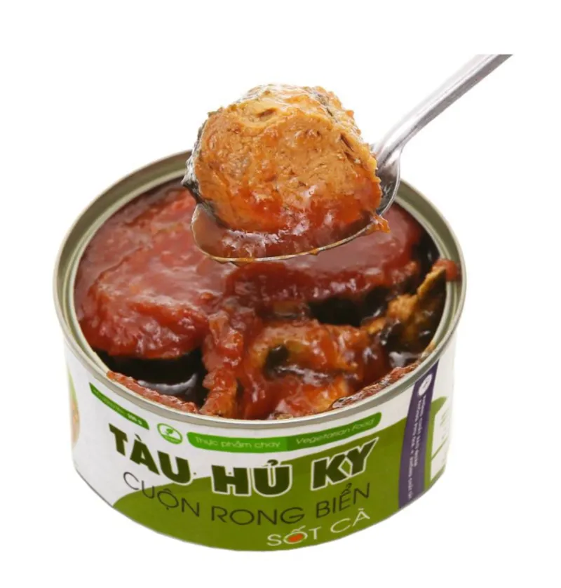 TÀU HỦ KY CUỘN RONG BIỂN SỐT CÀ HỘP 200GR