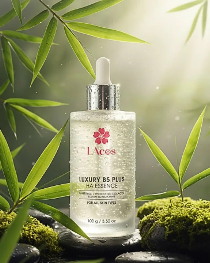 Tinh Chất Vàng B5 Dưỡng Da Cao Cấp LAcos – Luxury B5 Plus 24K Gold Essence