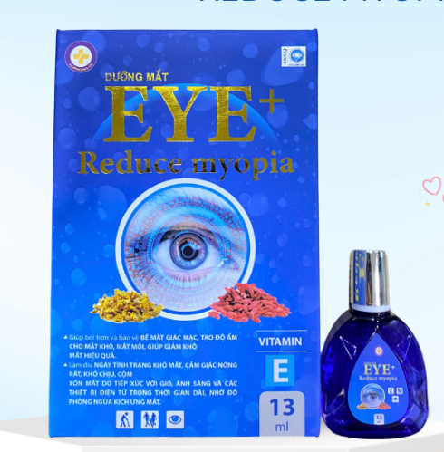 NƯỚC NHỎ MẮT EYE+ REDUCE MYOPIA  ĐIỀU TIẾT THỊ LỰC