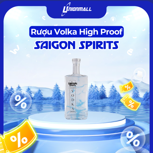 Rượu Volka Saigon Spirits High Proof Vodka