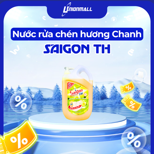 Nước rửa chén Saigon TH 2kg hương Chanh