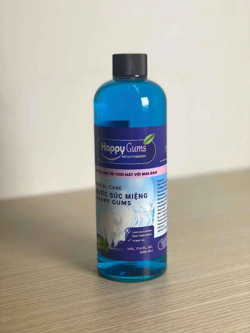 NƯỚ SÚC MIỆNG HAPPY GUM 500ML