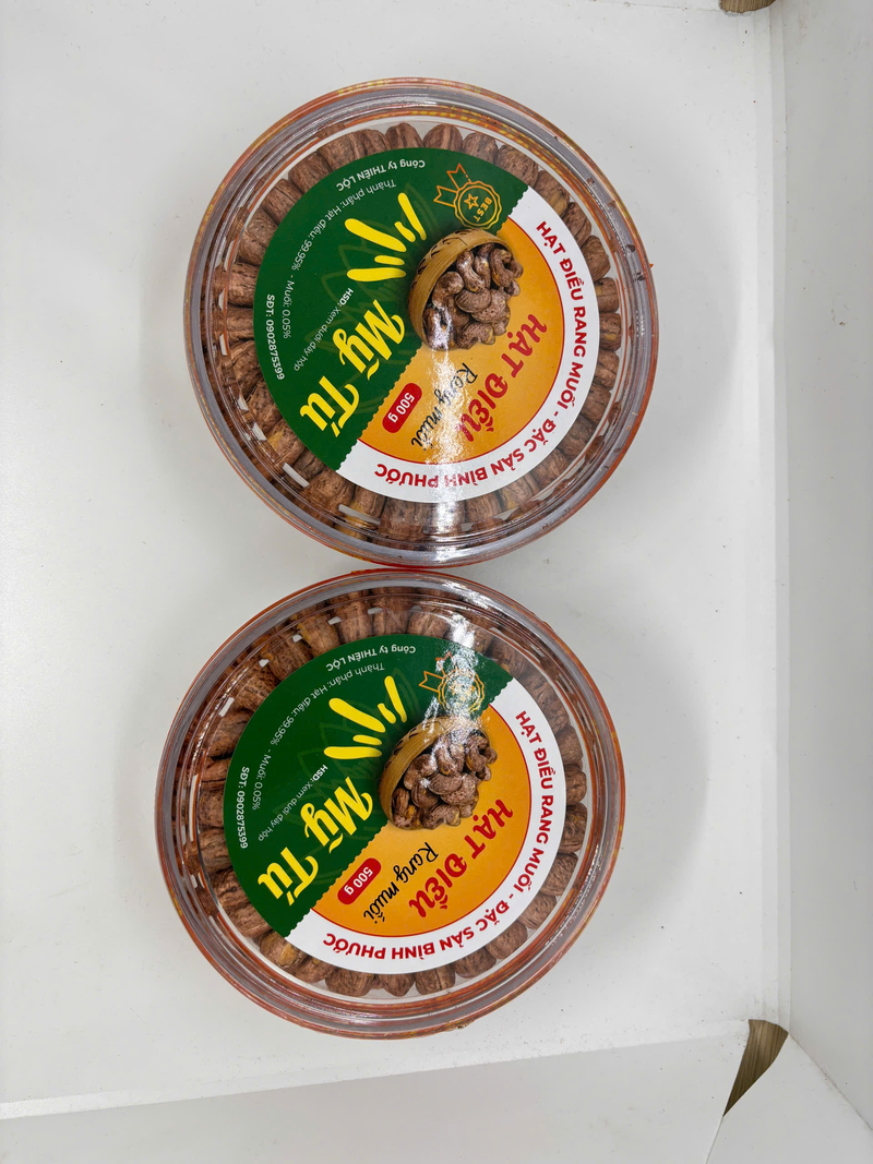 HẠT ĐIỀU RANG MUỐI 500GR - ĐẶC SẢN BÌNH PHƯỚC