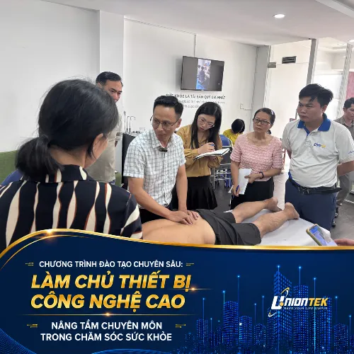 CHƯƠNG TRÌNH ĐÀO TẠO CHUYÊN SÂU: "LÀM CHỦ THIẾT BỊ CÔNG NGHỆ CAO – NÂNG TẦM CHUYÊN MÔN TRONG CHĂM SÓC SỨC KHỎE"