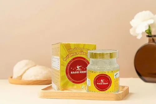 Yến sào SagoNest Đường Phèn  Gold - Hộp 1 Lọ