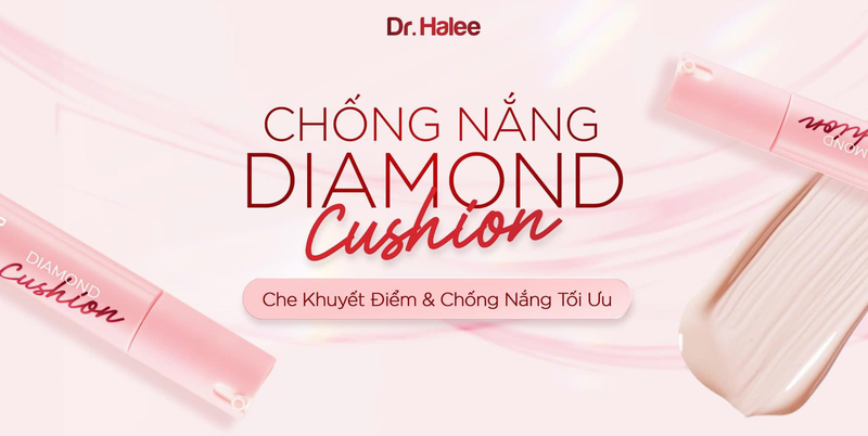 Kem chống nắng Makup che khuyết điểm Diamond Cushion