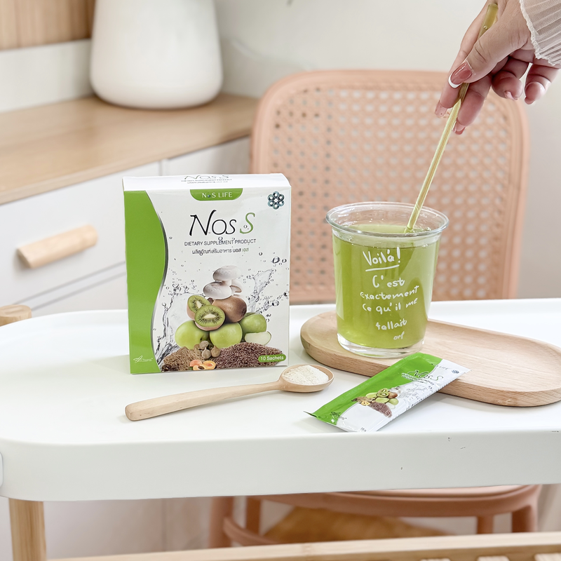 NOS S - THẢI ĐỘC ĐƯỜNG RUỘT VÀ ĐẠI TRÀNG ( HỘP 10 GÓI)