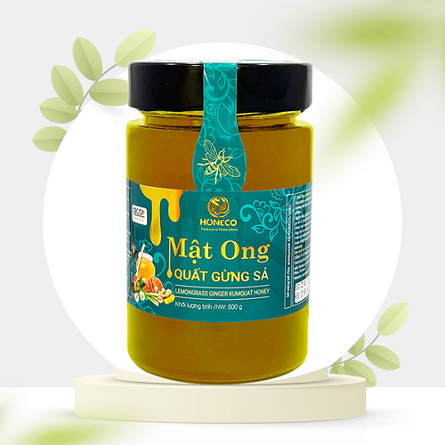 Mật ong tắc Quất gừng sả 500g