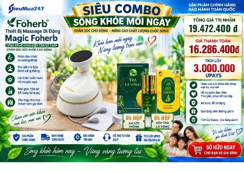 COMBO SỐNG KHỎE MỖI NGÀY 1