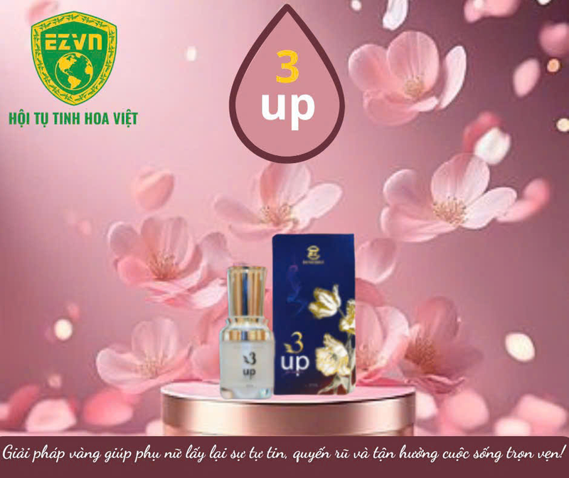 3 UP FORWOMEN (CẢI THIỆN CẢM XÚC, TỰ TIN, HƯNG PHẤN)