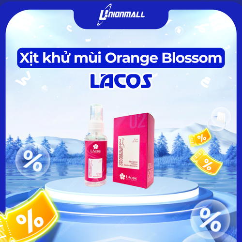 Xịt khử mùi hương Orange Blossom LAcos – LAcos Orange Blossom Deodorant Spray (50 ml)