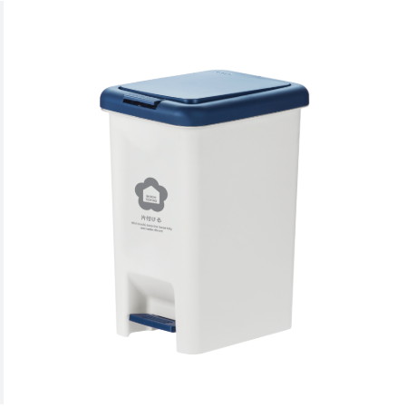 Thùng rác đạp chữ nhật Hiro 20L (Kèm ruột)