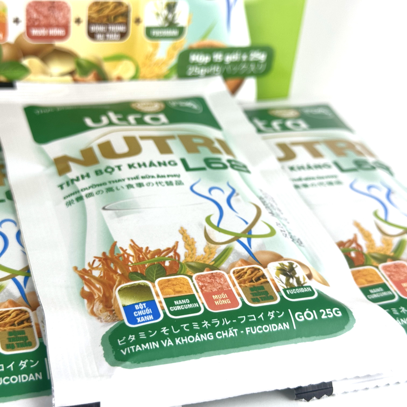 Tinh Bột Kháng Utra Nutri L68 (15 gói x20g)