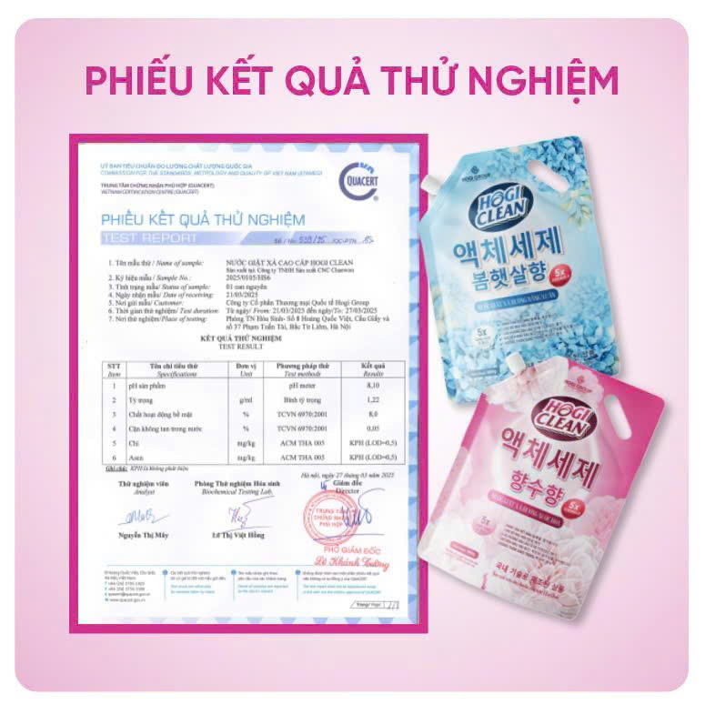 NƯỚC GIẶT XẢ HOGI CLEAN 3800G HƯƠNG NẮNG XUÂN