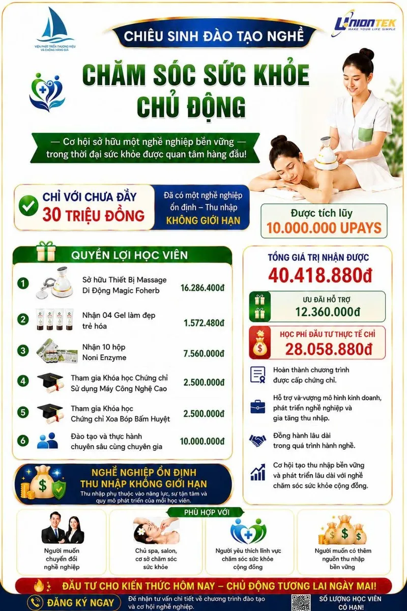 COMBO CHIÊU SINH ĐÀO TẠO NGHỀ