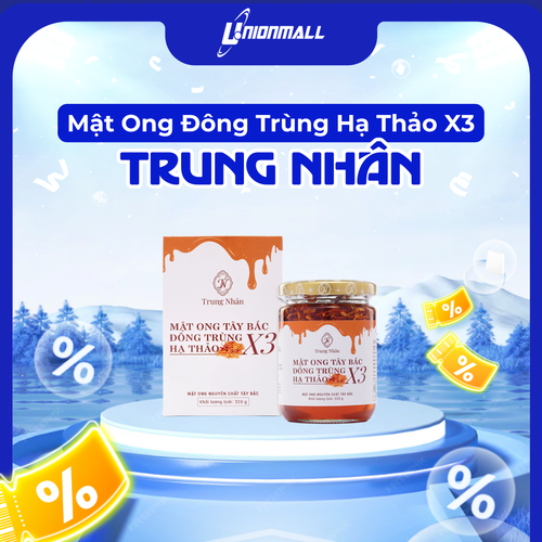 Mật Ong Tây Bắc Đông Trùng Hạ Thảo X3 120gr