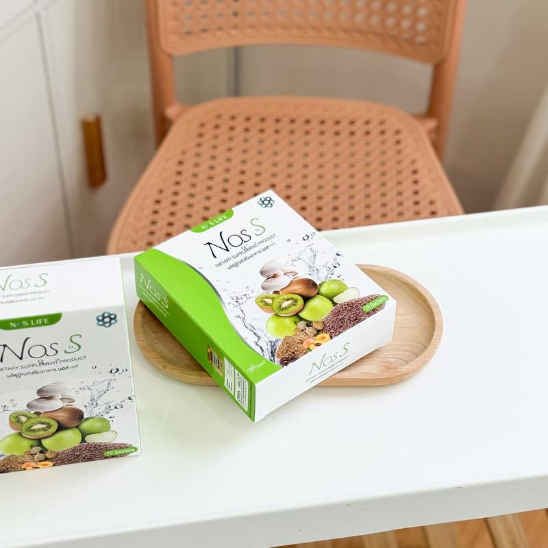 NOS S - THẢI ĐỘC ĐƯỜNG RUỘT VÀ ĐẠI TRÀNG ( HỘP 10 GÓI)