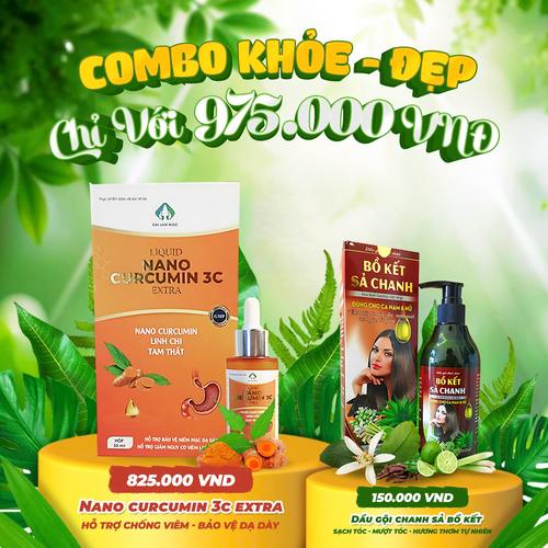 COMBO KHỎE - ĐẸP CHỈ VỚI 975.000 VNĐ