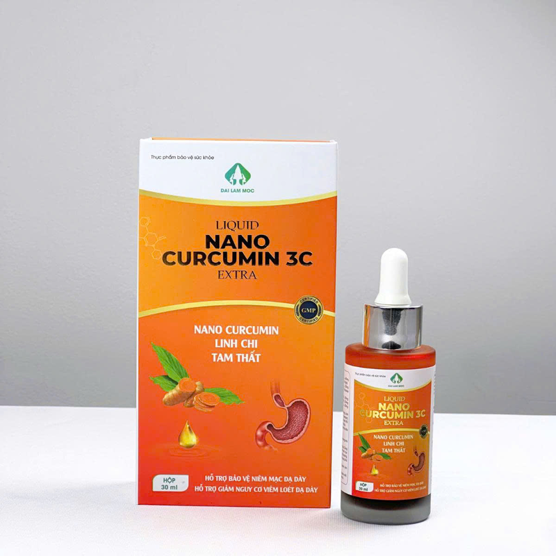 NANO CURCUMIN 3C EXTRA BẢO VỆ DẠ DÀY HỖ TRỢ TIÊU HOÁ
