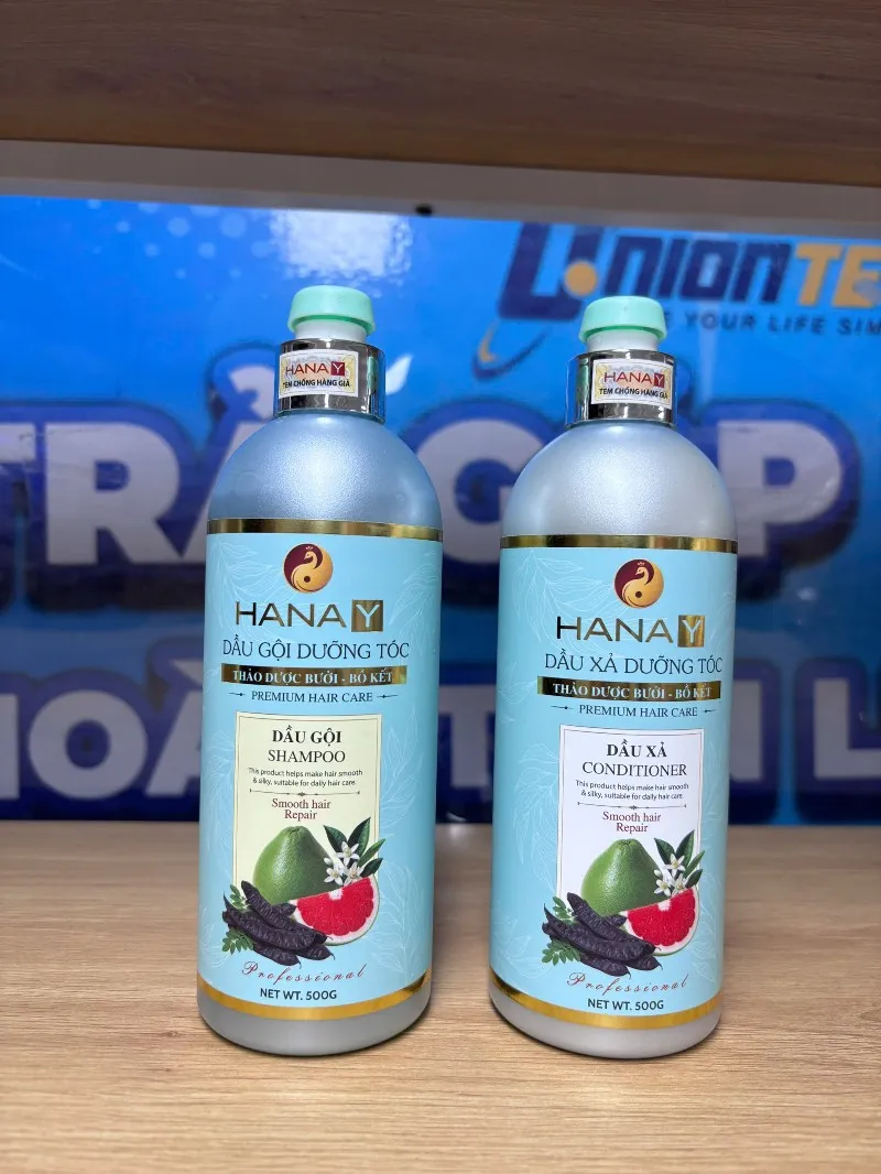 Bộ gội xả thảo dược Hanay 500ml
