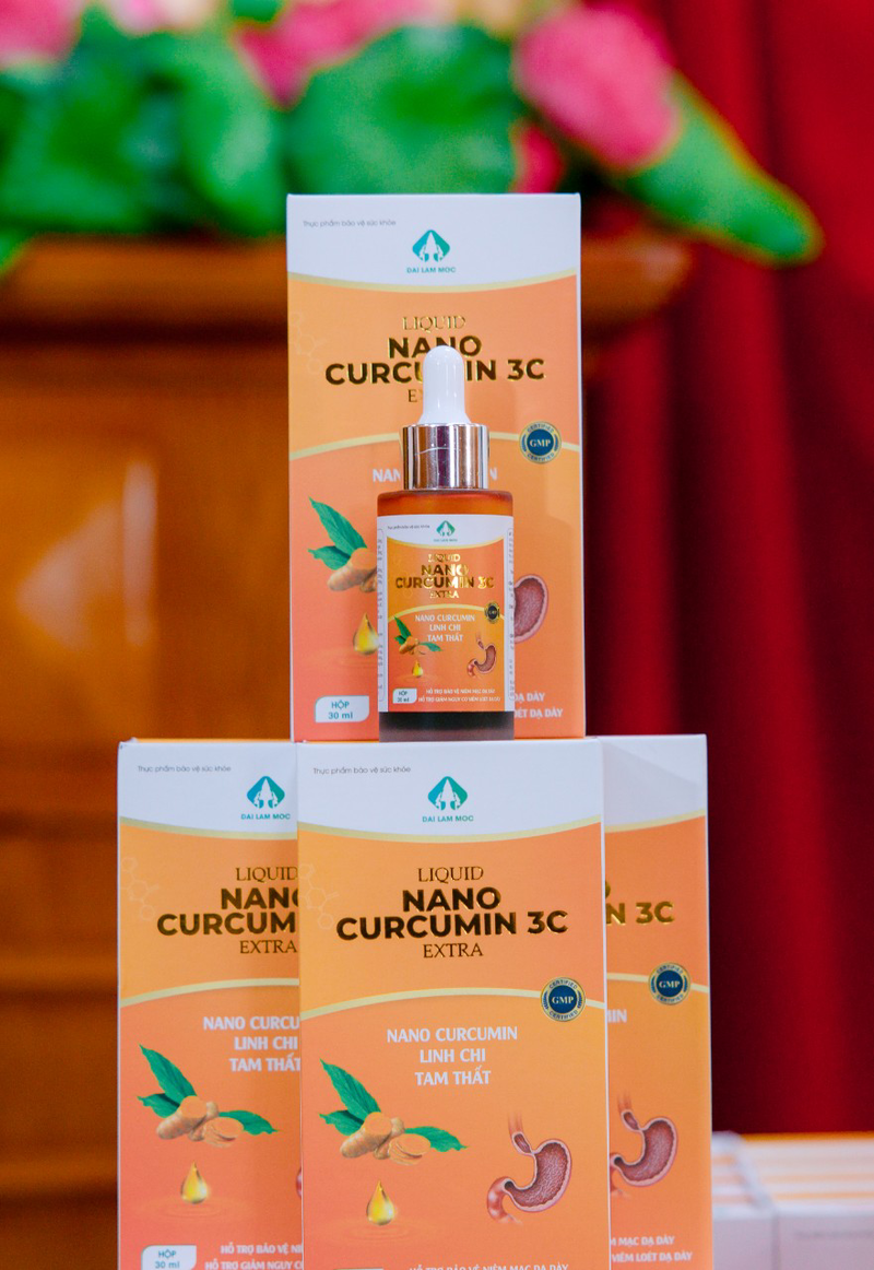 NANO CURCUMIN 3C EXTRA BẢO VỆ DẠ DÀY HỖ TRỢ TIÊU HOÁ